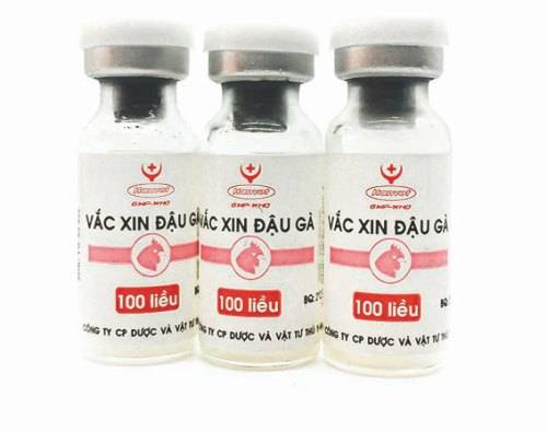 Vacxin phòng đậu gà 